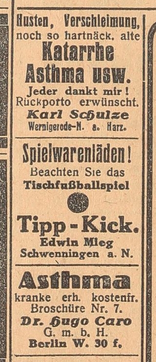 1925-08-26-Württemberger-Zeitung-Seite-12-Werbeanzeige-Tipp-Kick-beachten