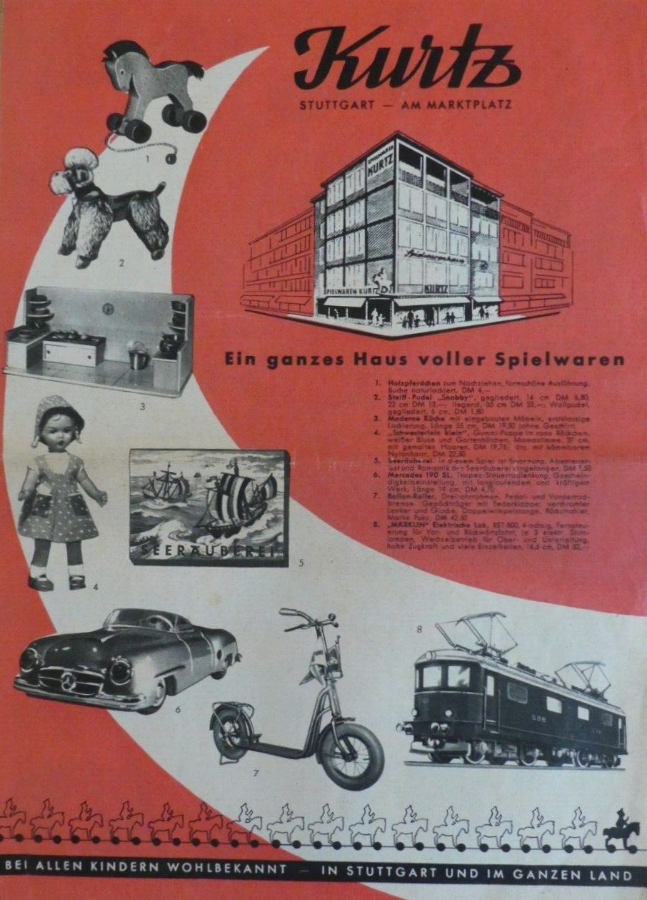 1950-Stuttgart-Spielwarenladen-Kurtz-Werbeprospekt-Titel
